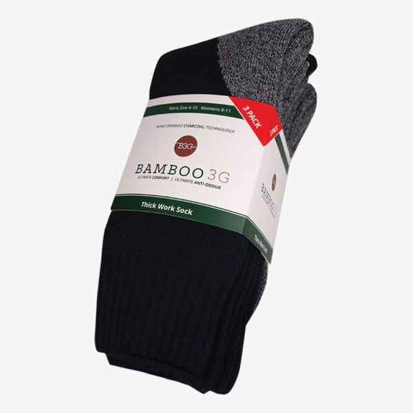 3 Pack Thick Work Socks